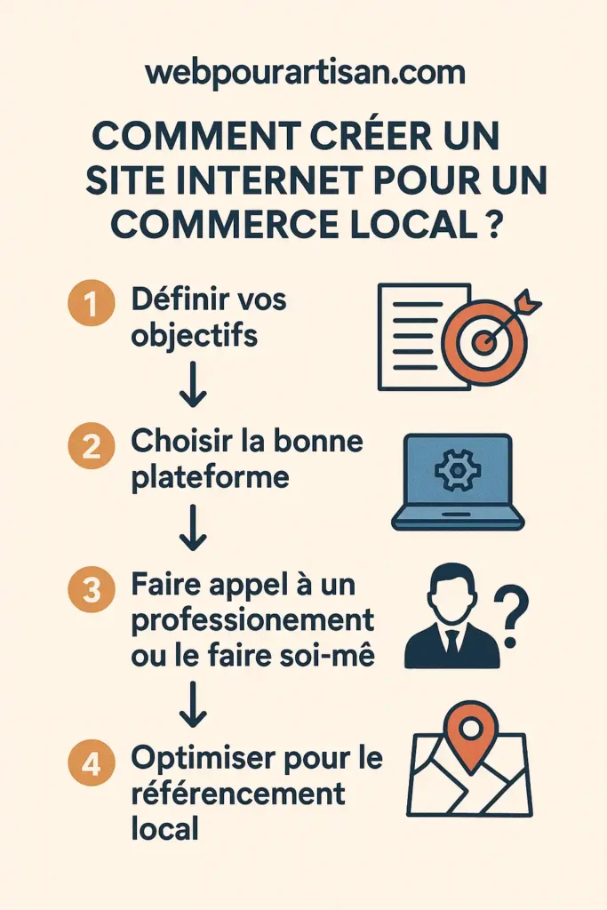 Ătapes de crĂ©ation dâun site internet pour artisan boulanger